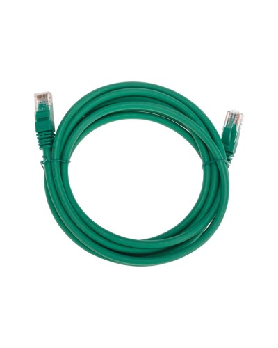 Патч-корд U/UTP, CAT 6, RJ45-RJ45, 26AWG, LSZH, зеленый, 3м REXANT 02-0296-3 в Калининграде Патчкорды (медные) Pintop.ru