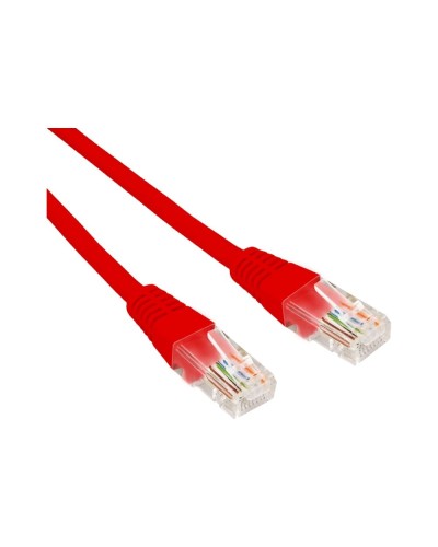 Патч-корд U/UTP, CAT 6, RJ45-RJ45, 26AWG, LSZH, красный, 0,3м REXANT 02-0293-03 в Калининграде Патчкорды (медные) Pintop.ru