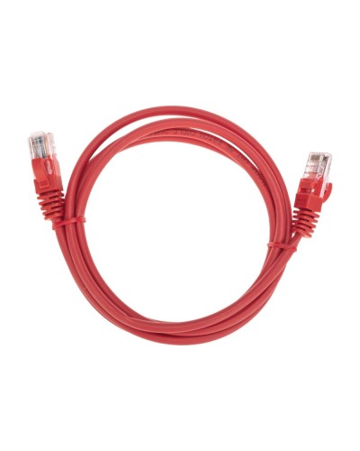 Патч-корд U/UTP, CAT 5e, RJ45-RJ45, 26AWG, LSZH, красный, 1,5м REXANT 02-0103-105 в Калининграде Патчкорды (медные) Pintop.ru