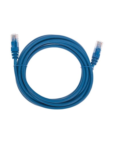 Патч-корд U/UTP, CAT 6, RJ45-RJ45, 26AWG, LSZH, синий, 3м REXANT 02-0294-3 в Калининграде Патчкорды (медные) Pintop.ru