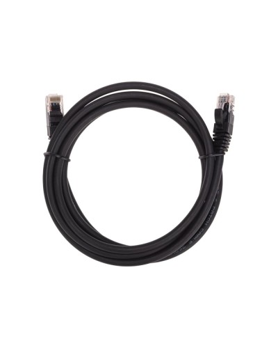 Патч-корд U/UTP, CAT 6, RJ45-RJ45, 26AWG, LSZH, черный, 2м REXANT 02-0292-2 в Калининграде Патчкорды (медные) Pintop.ru