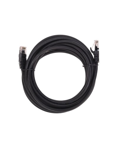Патч-корд U/UTP, CAT 6, RJ45-RJ45, 26AWG, LSZH, черный, 5м REXANT 02-0292-5 в Калининграде Патчкорды (медные) Pintop.ru