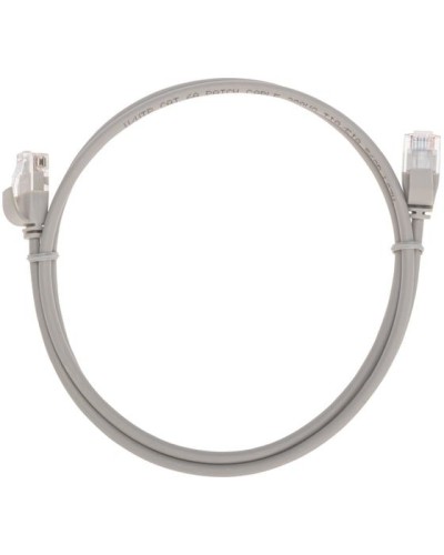 Патч-корд U/UTP, CAT 6A (10G), RJ45-RJ45, 28AWG, LSZH, серый, 1м REXANT 02-0380-1 в Калининграде Патчкорды (медные) Pintop.ru