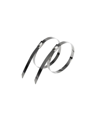 Стяжка кабельная стальная (304) 400x4,6мм (50 шт/уп) REXANT (07-0408) в Калининграде Стяжки-хомуты Pintop.ru