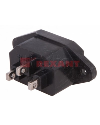 Гнездо сетевое на корпус (25шт/уп) REXANT 11-0001 в Калининграде Коннекторы Pintop.ru