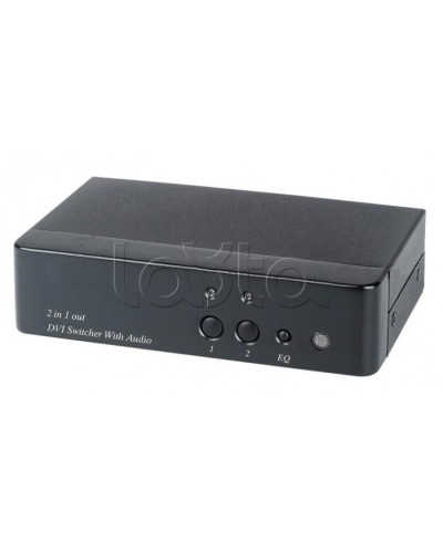 Коммутатор DVI и аудио сигналов SC&T DS02A в Калининграде Видеоусилители, Модуляторы, Делители Pintop.ru