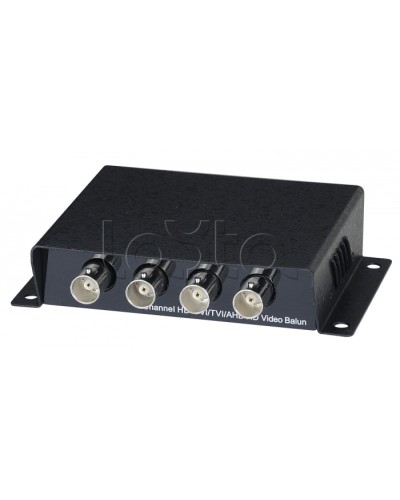 Приемопередатчик пассивный 4-канальный, HDCVI/TVI/AHD, по витой паре SC&T TTP414HD в Калининграде Видеоусилители, Модуляторы, Делители Pintop.ru