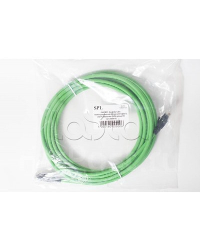 Коммутационный шнур категории 6 U/UTP 4х2х(7х0,21) LSZH 5м зеленый SPL (500016) в Калининграде Патч-корды и пигтейлы Pintop.ru