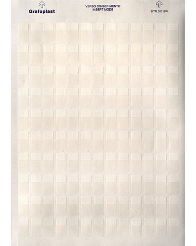 Табличка маркировочная 20х10мм. Полиэстер. Белая DKC (SITFP1020W) в Калининграде Аксессуары для лотков Pintop.ru