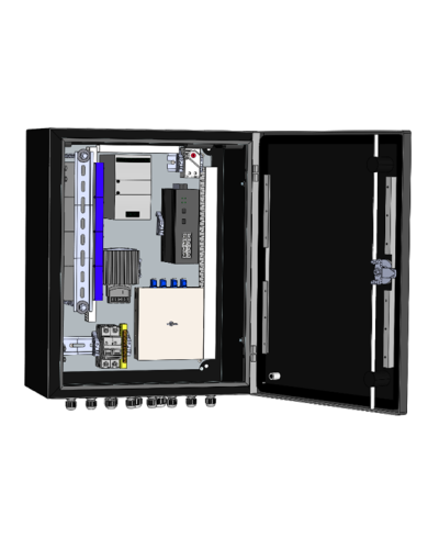 Узел коммутации всепогодный SpaceCam SC-Box-8GP-240-2G-UPS(B) в Калининграде Коммутаторы Pintop.ru