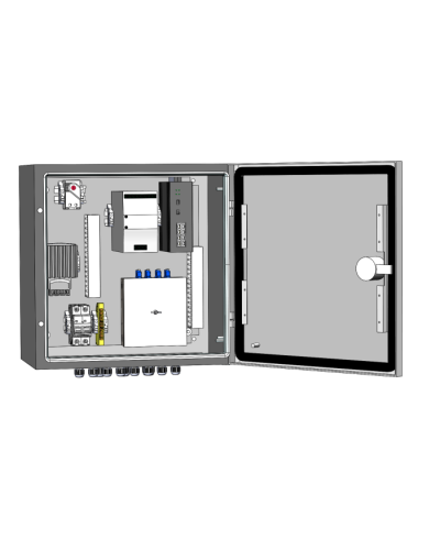 Узел коммутации всепогодный SpaceCam SC-Box-8GP-240-2G(A) в Калининграде Коммутаторы Pintop.ru