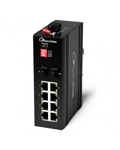 Промышленный PoE коммутатор SpaceCam SC-I-8GP-240-2G (A) в Калининграде Коммутаторы Pintop.ru