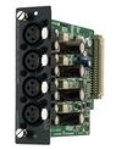 Модуль 4-канальный микрофон/линия входов TOA D-2000AD1 в Калининграде Системы оповещения и трансляции TOA Pintop.ru