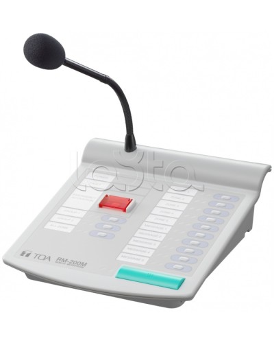 Панель микрофонная TOА RM-200M S в Калининграде Системы оповещения и трансляции TOA Pintop.ru