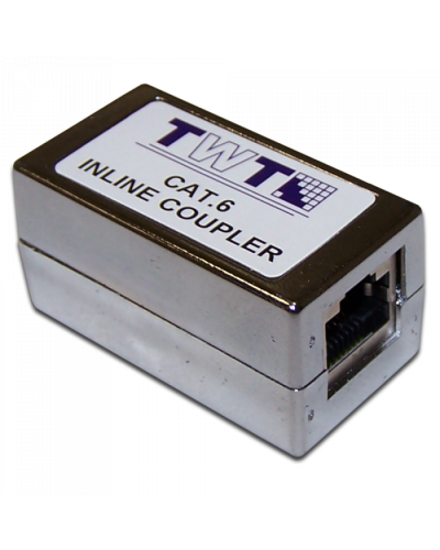 Повторитель портов RJ-45, экранированный, категории 6 TWT (TWT-CP45STP6) в Калининграде Проходные адаптеры RJ-45 и разветвители Pintop.ru