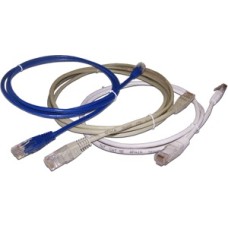 Патч-корд RJ45 TWT UTP кат.5e, с заливными колпачками, 0.3 м, синий TWT TWT-45-45-0.3-BL