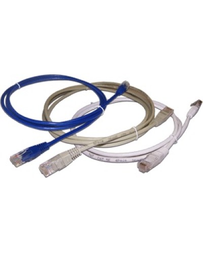 Патч-корд RJ45 TWT UTP кат.5e, с заливными колпачками, 0,5 м, серый TWT TWT-45-45-0.5-GY в Калининграде Патчкорды (медные) Pintop.ru