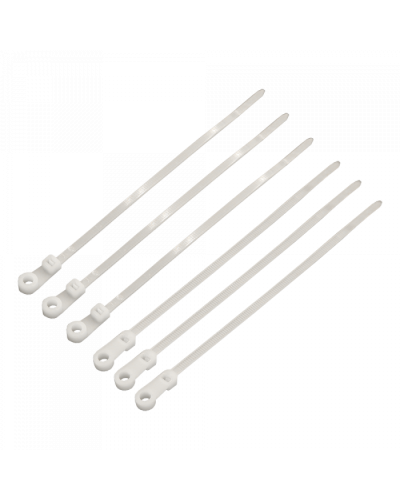 Стяжка пластиковая нейлоновая под винт, 4х200мм, 100шт TWT (TWT-CVS-200) в Калининграде Стяжки-хомуты Pintop.ru