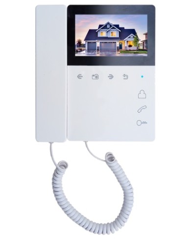 Монитор цветного видеодомофона Tantos Elly с трубкой VZ в Калининграде Абонентские видеоустройства Pintop.ru