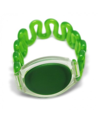 Браслет TS пружинный (зеленый) Tantos EM-Marine в Калининграде Оптовые идентификаторы Pintop.ru