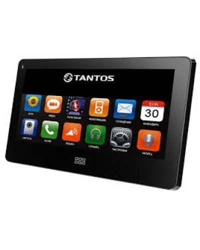 Монитор цветного видеодомофона со сверхтонким корпусом и сенсорным экраном Tantos NEO Slim (черный) в Калининграде Абонентские видеоустройства Pintop.ru