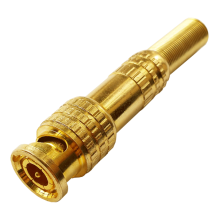 Коннектор Tantos РАЗЪЕМ TS BNC GOLD штекер под винт с пружиной, металл