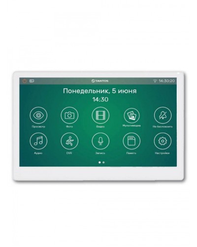 Монитор Tantos Stark HD SE Tuya (White) XL в Калининграде Абонентские IP устройства Pintop.ru
