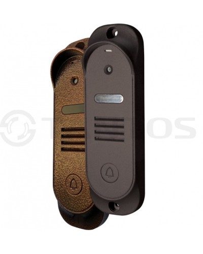 Панель вызывная антивандальная Tantos Stich (медь) в Калининграде Вызывные видеопанели малоабонентные Pintop.ru