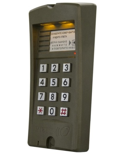 Блок вызова домофона Vizit БВД-310F в Калининграде Блоки вызова многоабонентные Pintop.ru