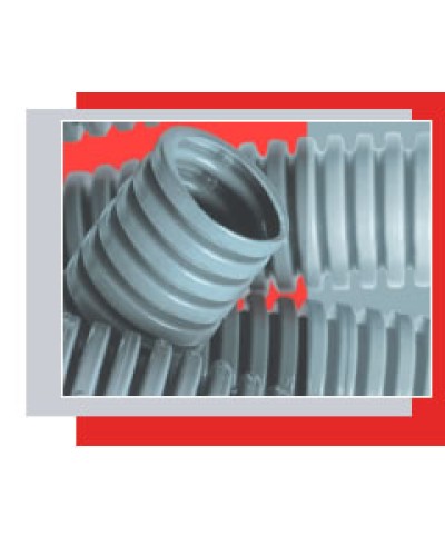 Труба гофрированная ПВХ тяжелая, с зондом диам. 20 мм (100м) Экопласт 11120 в Калининграде Труба гофрированная Pintop.ru