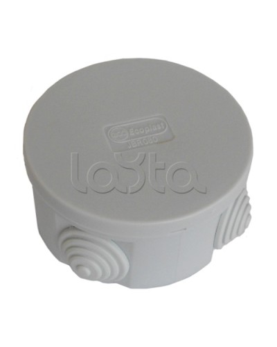 Коробка распаячная D70x36 мм, 4 вых Экопласт 44001HF в Калининграде Распределительные коробки Pintop.ru