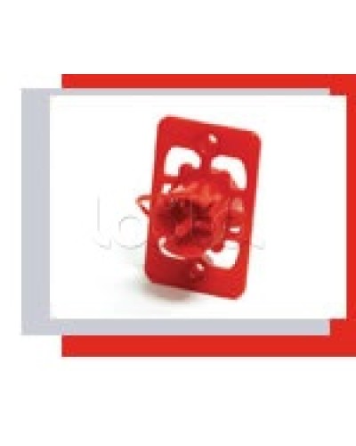 Втулка концевая для заливки в бетон 20/32мм (красный) Экопласт 44608 в Калининграде Крепежные изделия Pintop.ru