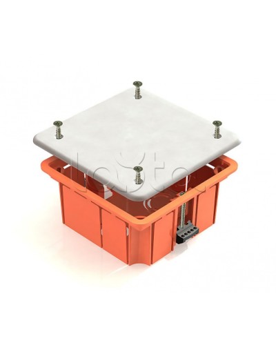 Коробка распаячная для скрытого монтажа 172х96х45мм (70шт) Экопласт 44946 в Калининграде Распределительные коробки Pintop.ru