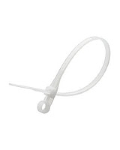 Хомут кабельный 3,5x110 мм с монтажным отверстием Экопласт 45109 в Калининграде Стяжки-хомуты Pintop.ru