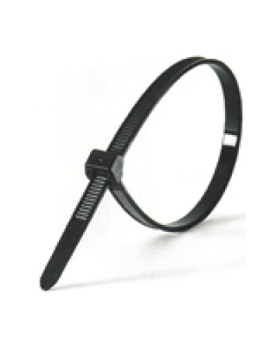 Хомут кабельный 4,8x300 мм, черный (100 шт/уп) Экопласт 45302BL в Калининграде Стяжки-хомуты Pintop.ru