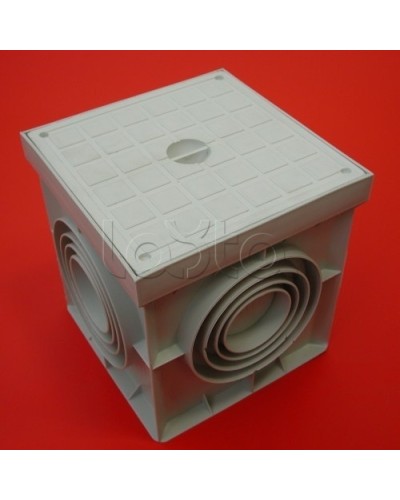 Коробки для труб 550х550 Экопласт 45555 в Калининграде Аксессуары для кабель-канала Pintop.ru