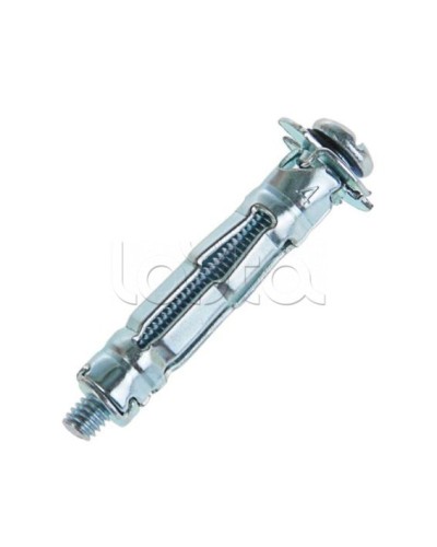 Дюбель металлический Молли с винтом 4x6x38 (250шт) Экопласт (47235) в Калининграде Крепеж: Дюбели, шурупы, саморезы Pintop.ru