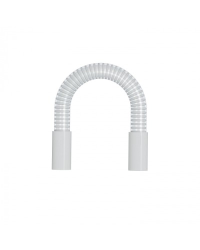 Гибкий переход для трубы диам. 25мм, длина 30см, цвет белый (49415W) в Калининграде Повороты, муфты, тройники Pintop.ru