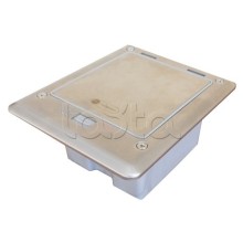 Люк встраиваемый на 2 поста (45х45) + 2 модуля (45х22,5) без коробки, IP66, сталь Экопласт 70025