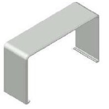 Соединение на стык 20x10 Экопласт 72501