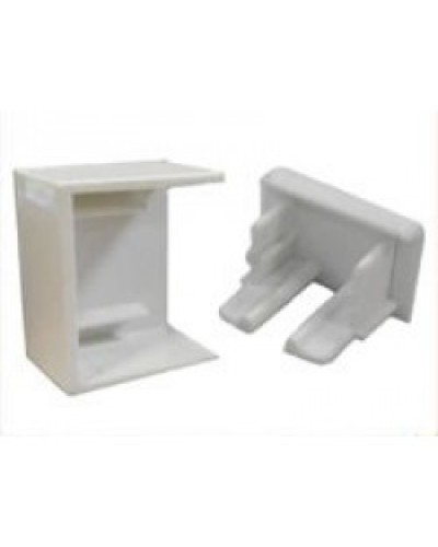 Заглушка для кабель-канала MEX, для сечения 75/3x20 Экопласт 72816 в Калининграде Аксессуары для кабель-канала Pintop.ru