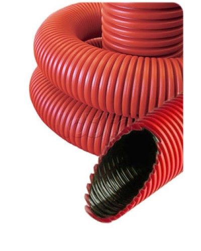 NR110 Гофрированные трубы для прокладки кабеля под землей с протяжкой D110мм (внешн.) (801110) в Калининграде Труба гофрированная Pintop.ru