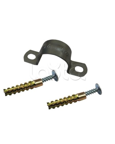 Дюбель-хомут клоп (двухлапковый) (25-26 мм) 100шт Гефест в Калининграде Крепеж: Дюбели, шурупы, саморезы Pintop.ru