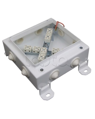 Коробка монтажная огнестойкая Гефест КМ-О (16к*6,0)-IP66 1515, 8 вводов 150х150х60 в Калининграде Распределительные коробки Pintop.ru