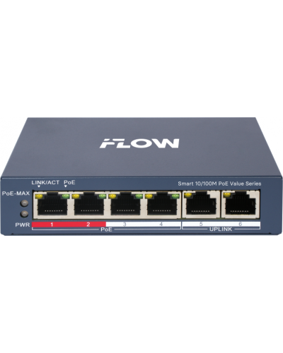 Коммутатор с PoE iFlow F-SW-EM206POE-VM/L в Калининграде Коммутаторы Pintop.ru