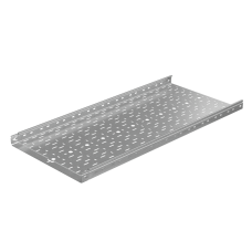 Лоток перфорированный 50х500х1,2 L3000 мм "Быстрый монтаж ПЛЮС" КМ-Профиль (LPplus50-500-1.2-3000)