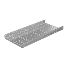 Лоток перфорированный 80х500х1,5 L3000 мм "Быстрый монтаж ПЛЮС" КМ-Профиль (LPplus80-500-1.5-3000)