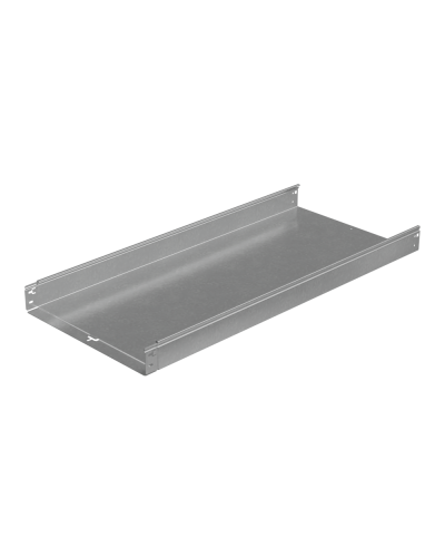 Лоток неперфорированный 80х500х1,2 L3000 мм Быстрый монтаж ПЛЮС HD85 КМ-профиль (LNplus80-500-1.2-3000 HD85) в Калининграде Кабельные лотки Pintop.ru