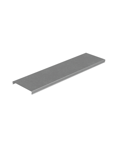 Крышка лотка 150х0,8 L2500 мм ПЛЮС INOX304 КМ-Профиль (KLplus150-0.8-2500 INOX304) в Калининграде Аксессуары для лотков Pintop.ru