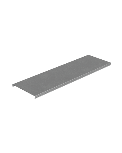 Крышка лотка 200х1,0 L2000 мм ПЛЮС INOX304 КМ-Профиль (KLplus200-1.0-2000 INOX304) в Калининграде Аксессуары для лотков Pintop.ru